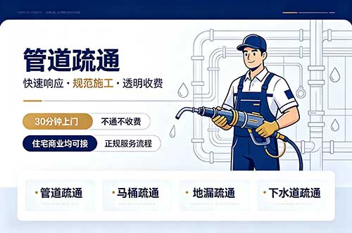 静海管道疏通