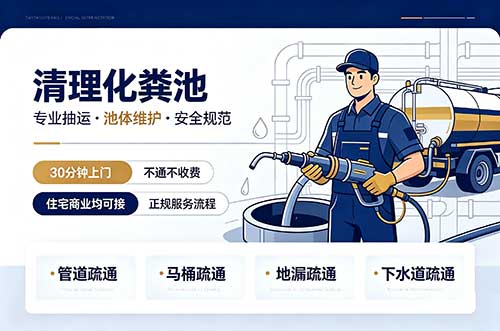 静海清理化粪池